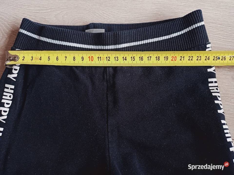 Legginsy dziewczęce czarne 116 Płock sprzedam