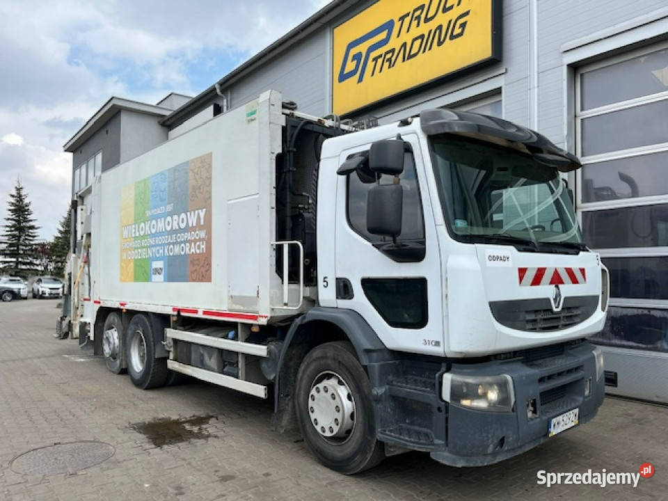 śmieciarki Renault Premium Premium Śmieciarka Sokołów