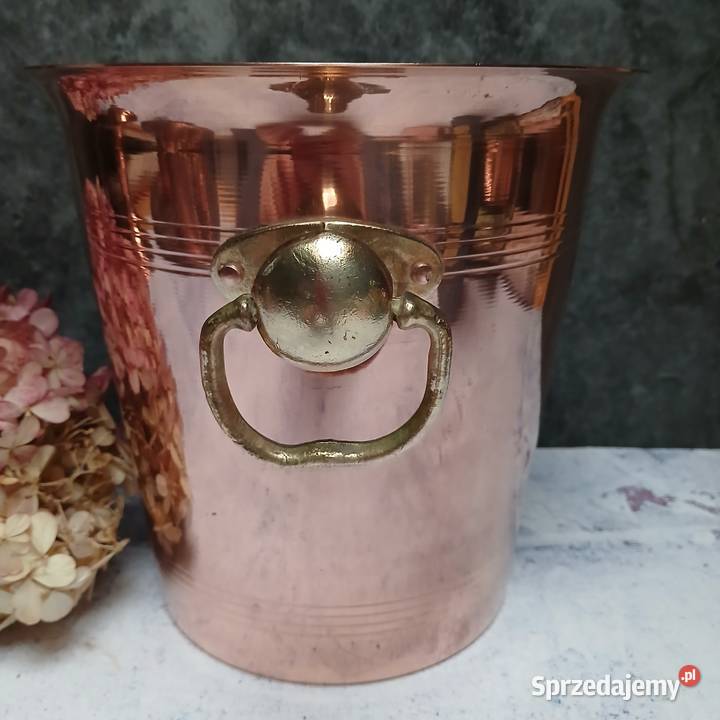 Miedziany cooler miedziany pojemnik na wino mazowieckie Warszawa sprzedam