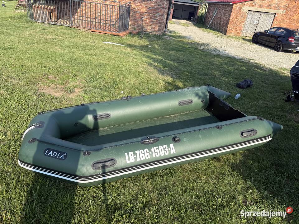 ponton Ladya L330 silnik elektryczny volt bryza Moskorzyn