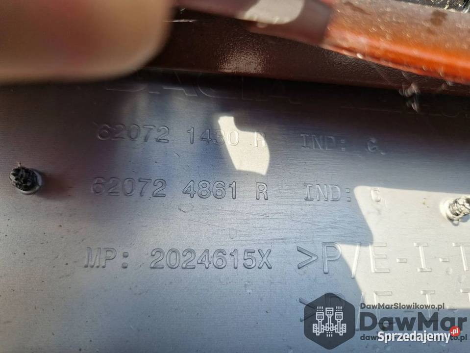 Dacia Duster 2 II zderzak przód 620221776R