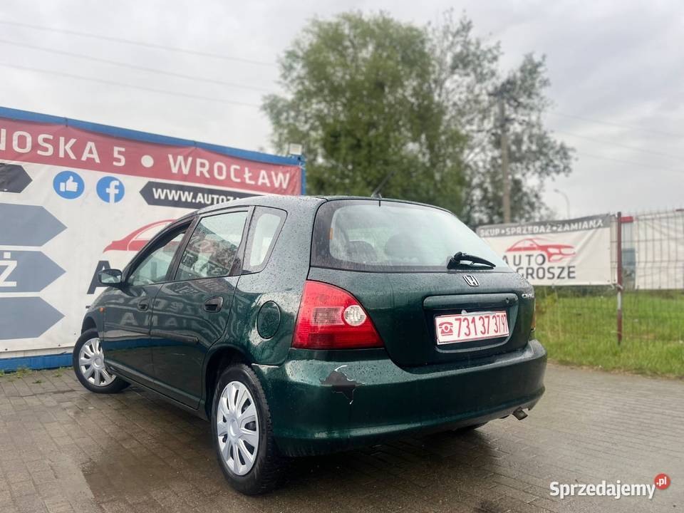 Honda Civic 14 Benzyna LPG Ekonomiczny Civic Wrocław