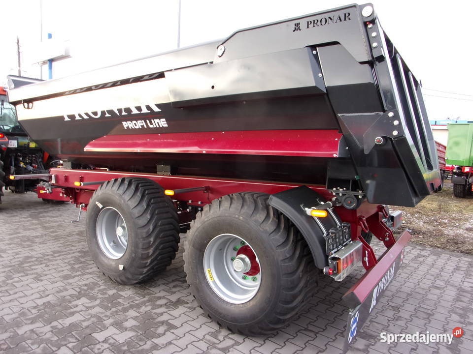 Przyczepa budowlana PRONAR T701HP skorupowa łódzkie