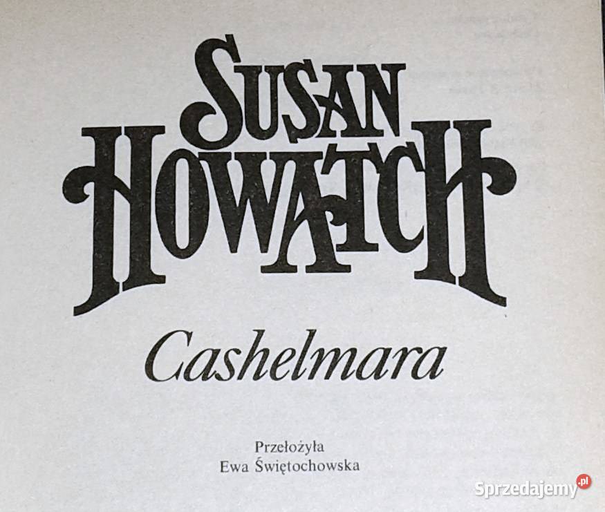 Cashelmara Susan Howatch lubelskie Chełm