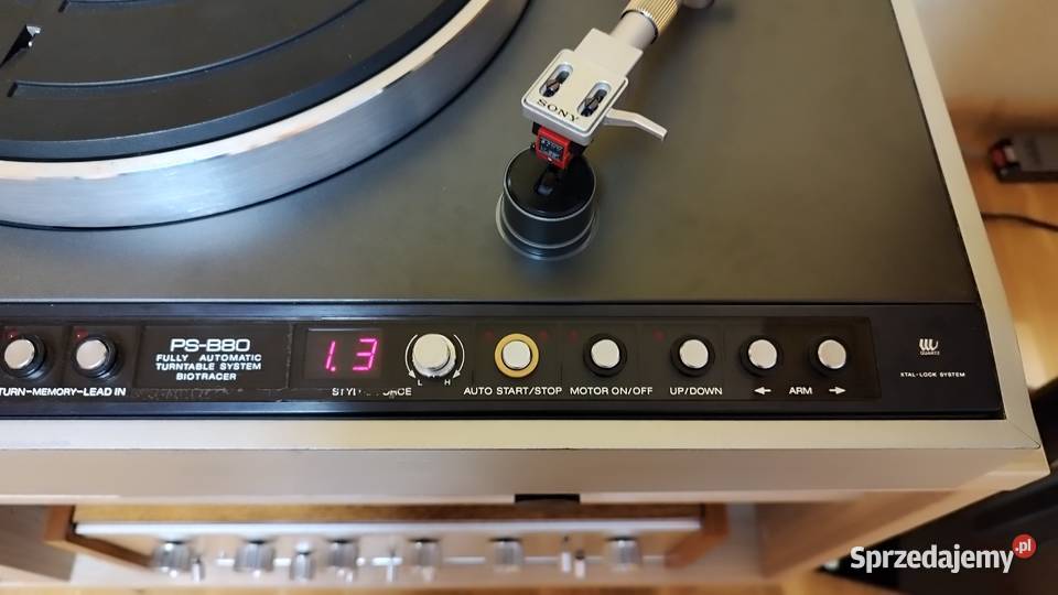 Gramofon Sony B80 Biotracer Elektronika Tarnów