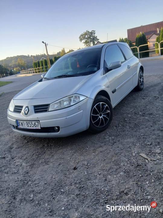 Renault Megane 16v 16 benzyna 2003r małopolskie Nowy Sącz sprzedam