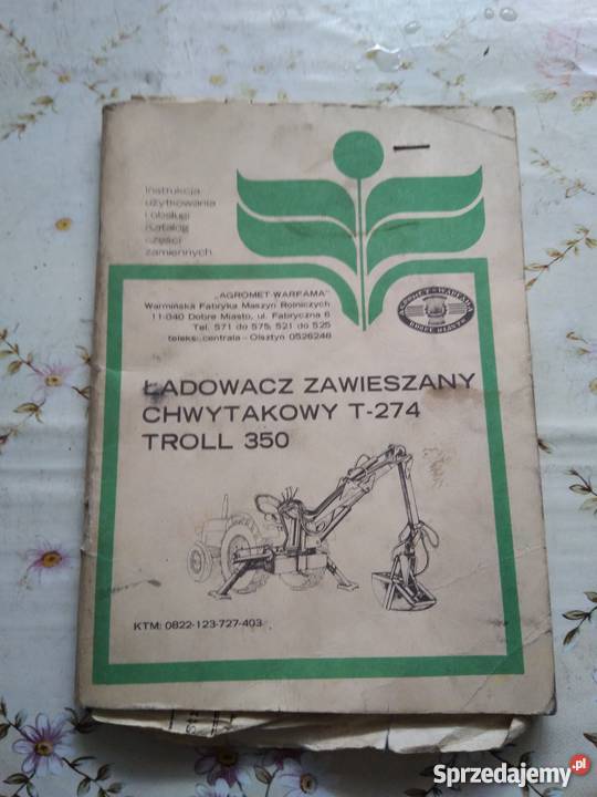 Ładowacz chwytakowy troll 350 Sierpc sprzedam