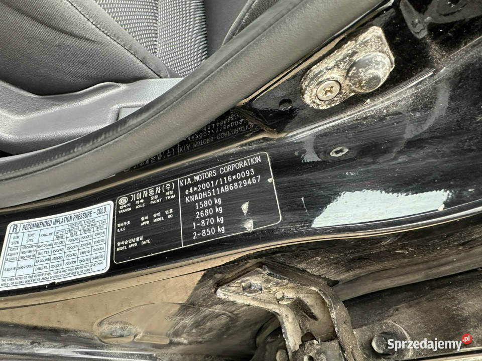 Kia Rio Benzyna klimatyzacja opony wielosezonowe isofix Wejherowo