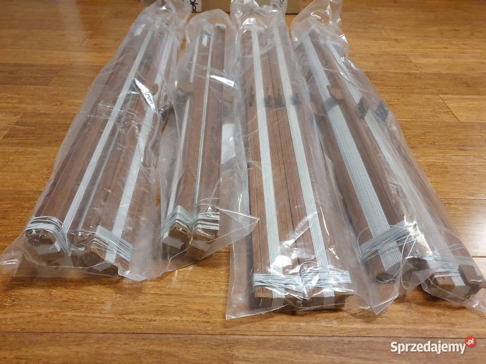 Plisy rolety plisowane żaluzje jasny dąb szary szary Jelenia Góra