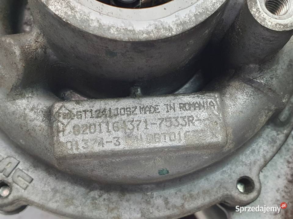 TURBOSPRĘŻARKA Renault Captur Mercedes Citan Chełm sprzedam