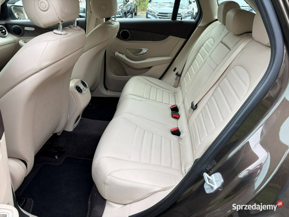 Mercedes GLC 250 Skóry Hak LEDy ILS Serwisowany czujnik deszczu Lipówki