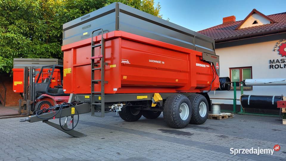 Przyczepa skorupowa tandem budowlana 10 TON Strzegowo