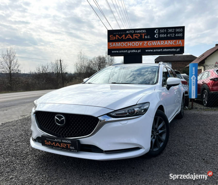 Mazda 6 Automat Navi Biała Perła Salon HUD III światła przeciwmgielne 6 śląskie
