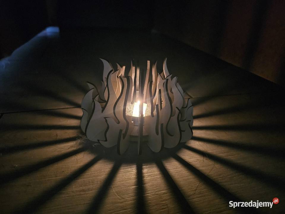 Świecznik ognisko DIY zrób to sam wielkopolskie