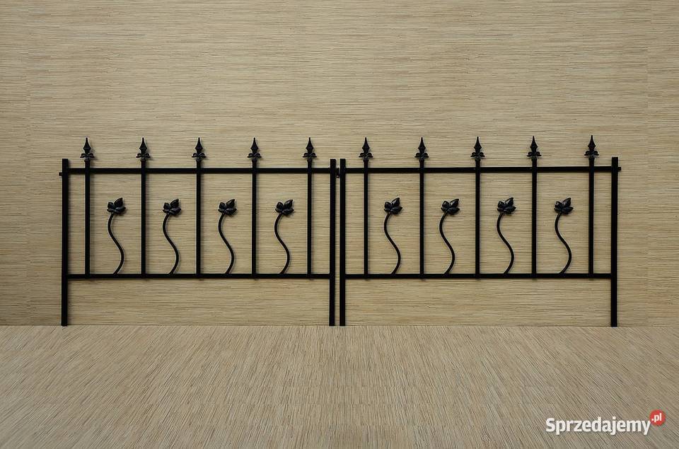 Płotek metalowy ogrodowy palisada 100 x 80 Dom i Ogród Siepraw sprzedam