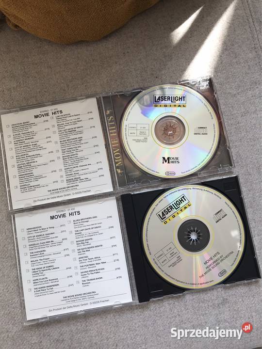 Składanki muzyka filmowa Movie Hits zestaw CD