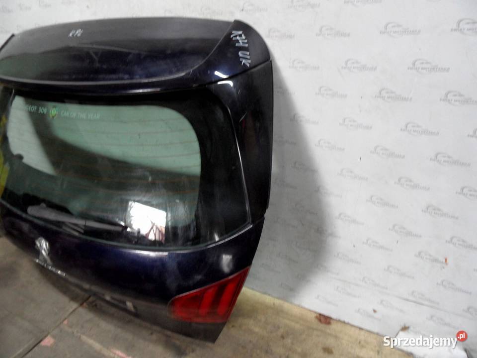 PEUGEOT 308 II klapa tył