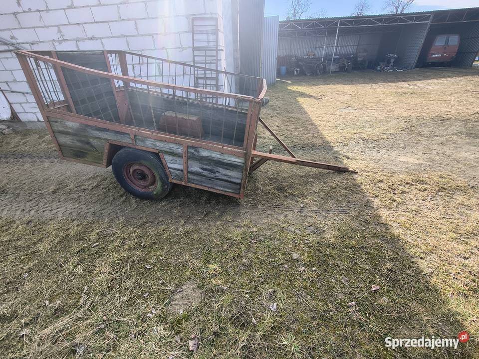 Przyczepka jednoosiowa Rolnictwo Nieszawa
