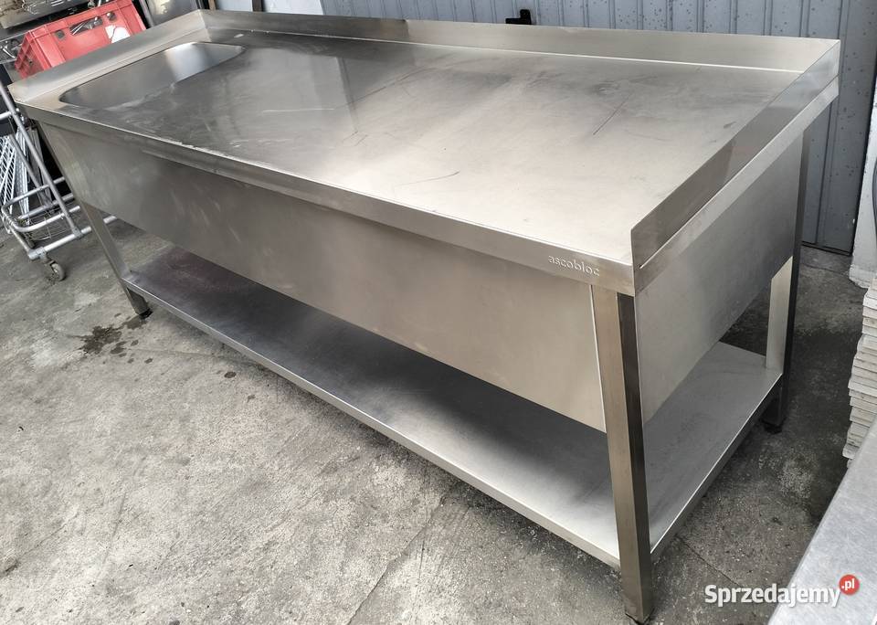 Zlew gastronomiczny 1komorowy 210x70x85 wielkopolskie Słupia Kapitulna