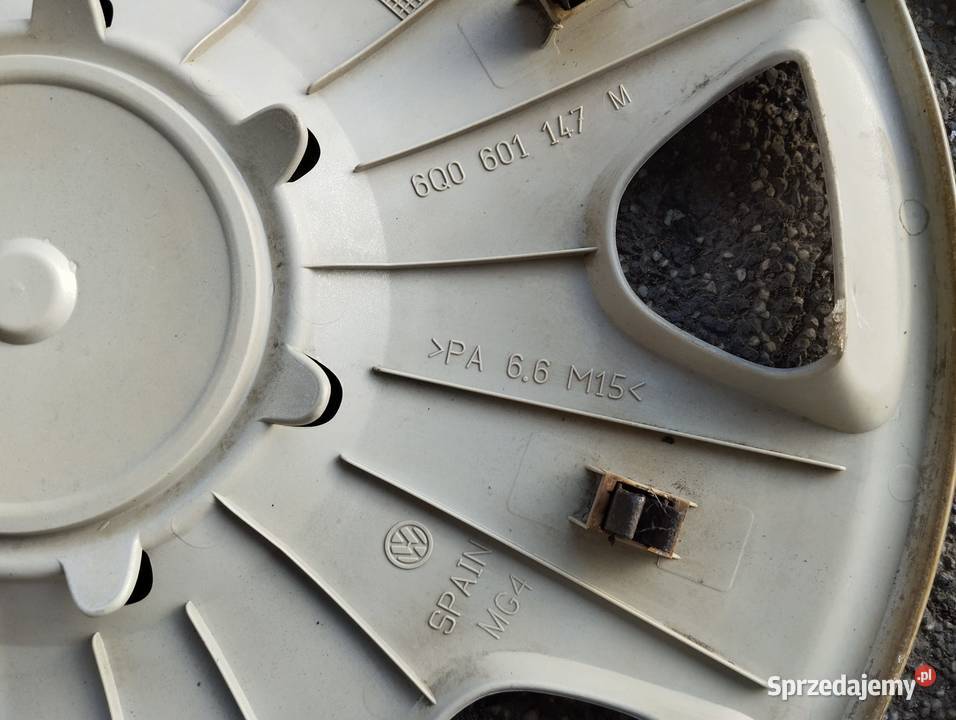 Kołpak Vw 14 Polo spinki 6Q0601147M sztukę Kamieniec