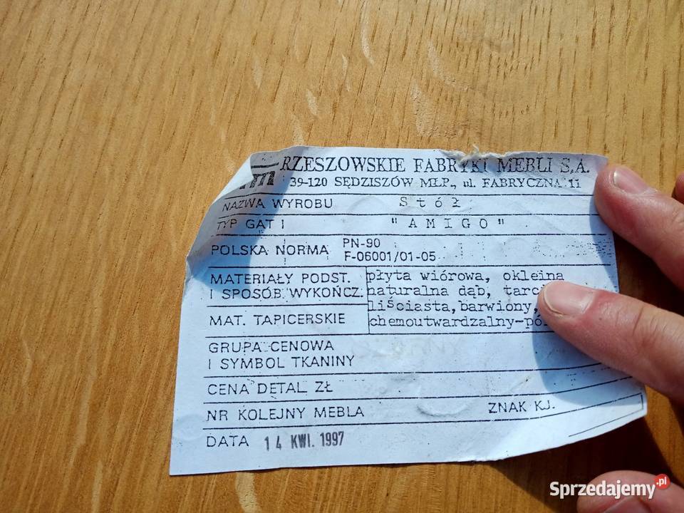 Stół owalny rozkładany z litego drewna 180140x90 Kraków