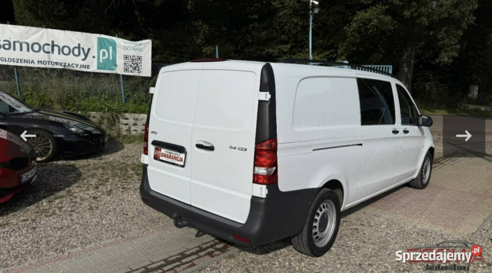 Mercedes Vito BRYGADÓWK 6 OS LONG BOGATO podgrzewane fotele Gdańsk sprzedam