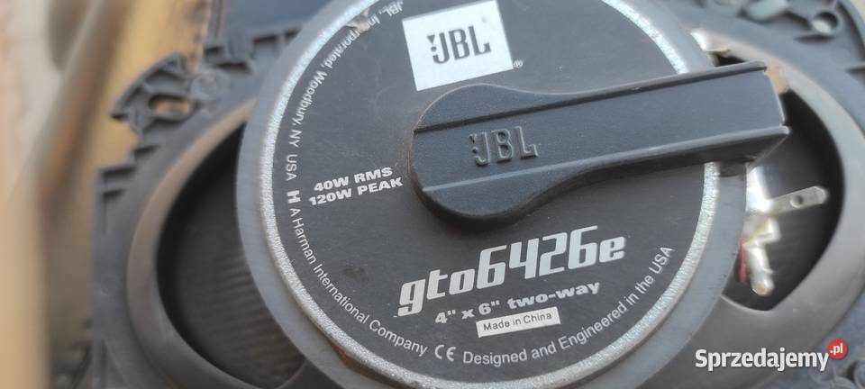 Głośniki samochodowe JBL gro 6426e Pyrzowice