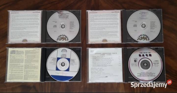 Płyty CD z muzyką klasyczną 4 sztuki CD Płyty i kasety Katowice