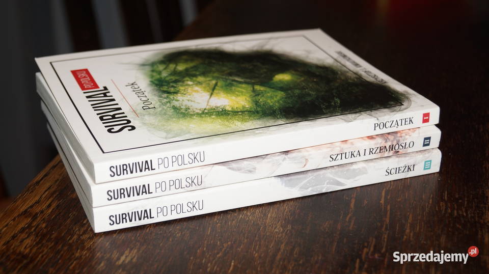 Krzysztof Kwiatkowski Survival polsku III tomy hobby, kolekcjonerstwo wielkopolskie Mrowino