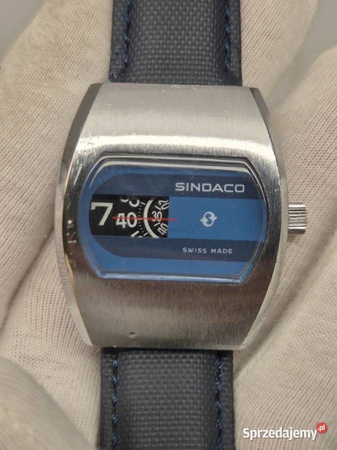 Zegarek vintage Sindaco Digital Jump Hour Chorzów