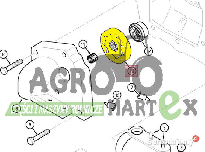 231430A1 231430A2 POMPA WIRNIK CNH Części zamienne dolnośląskie Wichrów