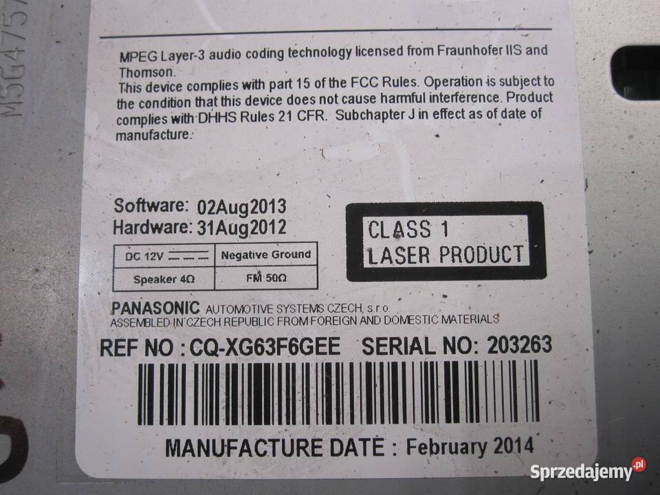 ZAFIRA III C ASTRA J radio nawigacja 13454178 osobowe Kielce sprzedam