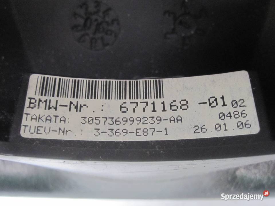 BMW E87 E81 SPORT 06r kierownica 6771168 osobowe Kielce