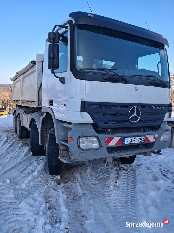 Mercedes Actros 4141 MP2 8x6 tacho na tarczki Białystok sprzedam