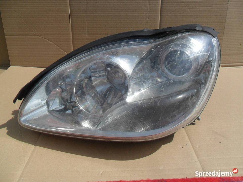 REFLEKTOR PRZÓD STRONA LEWA MERCEDESBENZ S W220 Lampy przednie Nowy Tomyśl sprzedam