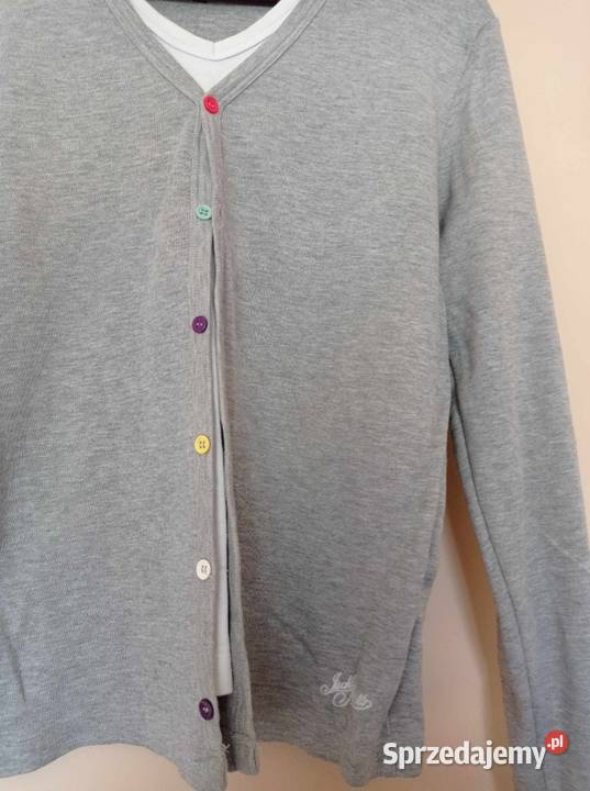 Bluzka marki Jack Jones EST szary/srebrny Hajnówka