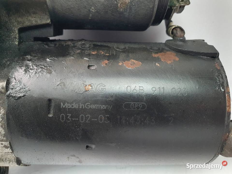 ROZRUSZNIK AUDI A4 B6 A6 C5 20 ALT 06B911023 Chełm sprzedam