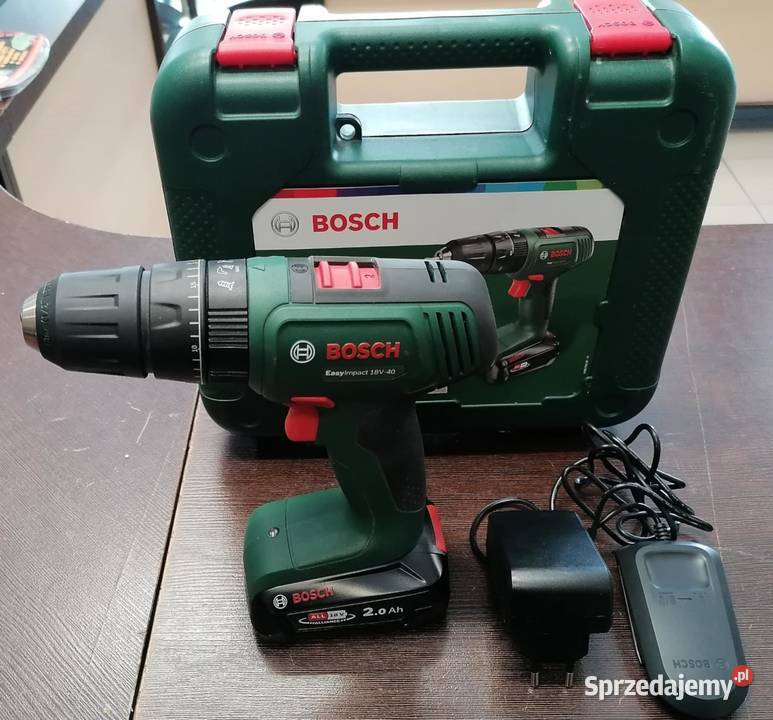 Wiertarkowkrętarka BOSCH EasyImpact 18V40 Wiertarki i wkrętarki Narzędzia Elbląg