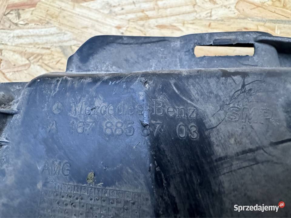 Wlot kratki kierownica powietrza GLE W167 AMG Sieraków