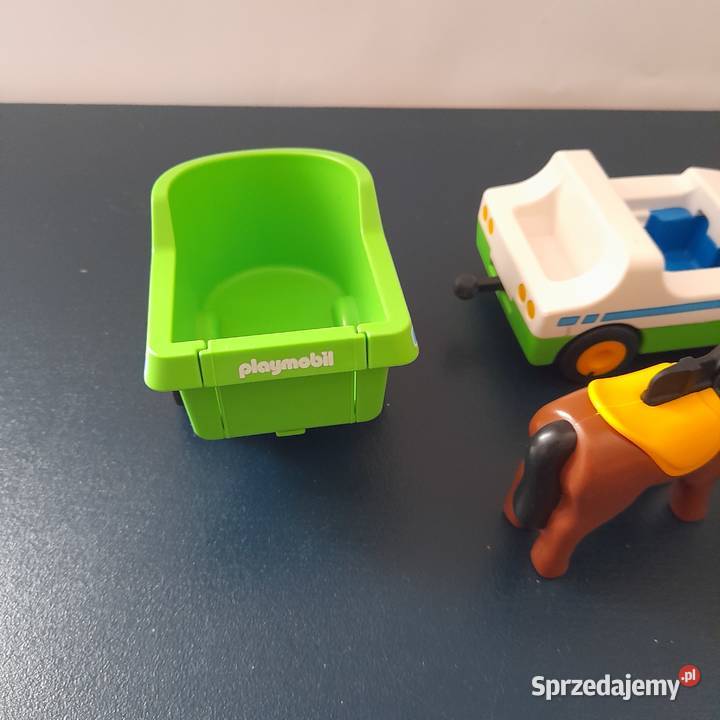 Playmobil Samochód z przyczepą konia Bogatynia