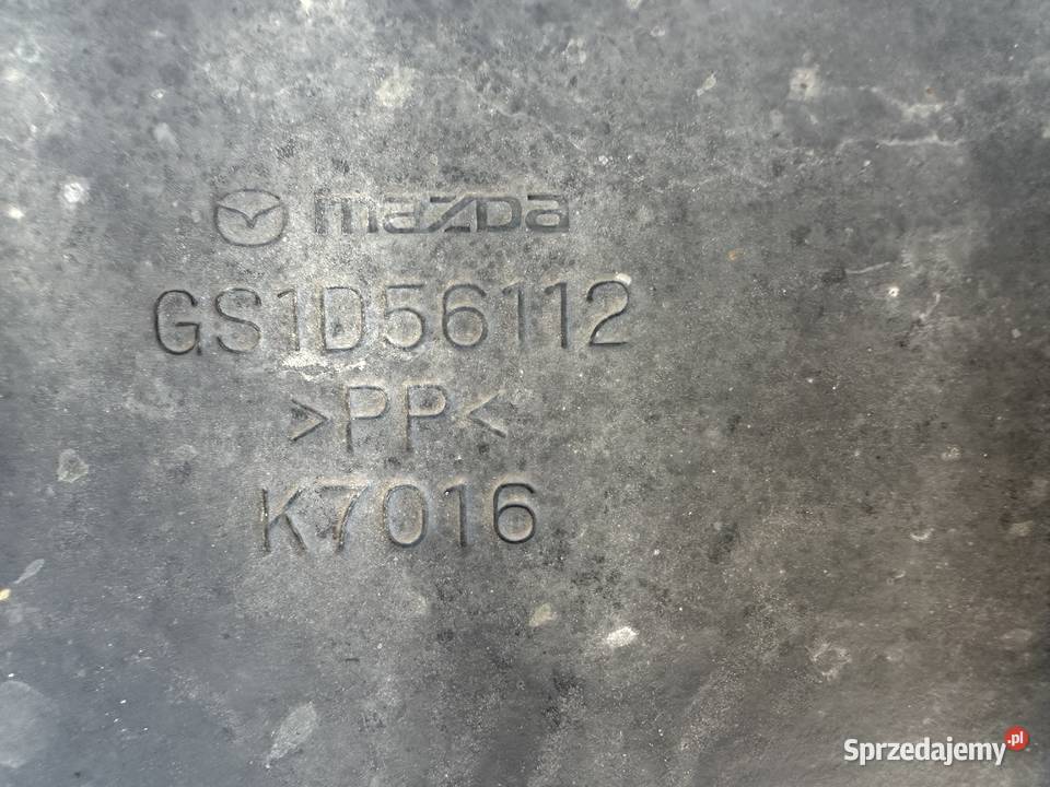 OSŁONA ZDERZAKA PRZÓD MAZDA 6 GH 0712 GS1D56112 wielkopolskie Międzychód