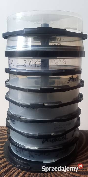 Pudełko okrągłe etui tuba case na płyty CD DVD mazowieckie Małkinia Górna