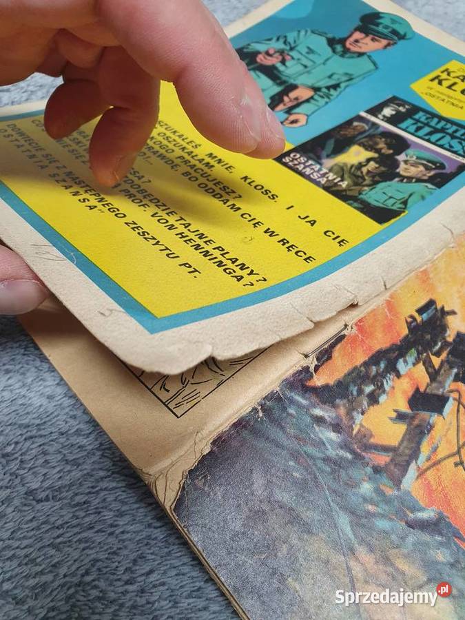 Kapitan Kloss Wsypa 2 wydanie 1 1971 Gdynia sprzedam