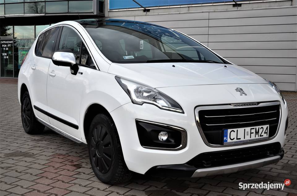 PEUGEOT 3008 SALON POLSKA PANORAMA LEDY BENZYNA biały Warszawa