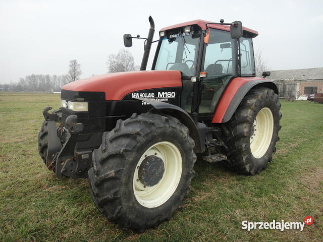 Ciagnik rolniczy Holland M160 pełny VAT łódzkie Łagiewniki