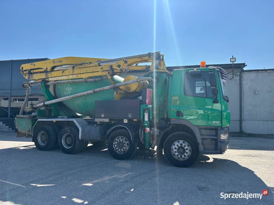 Gruszkopompa DAF 85380 zabudowa Putzmeister 21mb śląskie