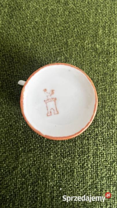 Stara kolekcjonerksa filiżanka do mokki Nowy Sącz