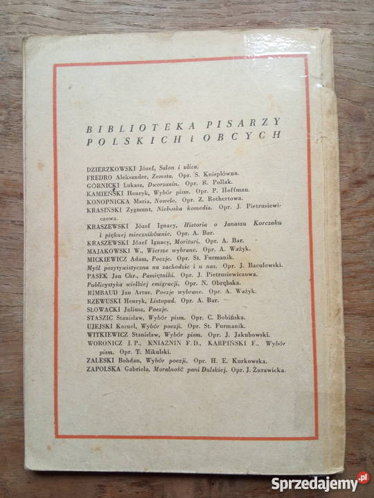 Konrad Wallenrod A Mickiewicz 1949r Książka i Dąbrowa Górnicza