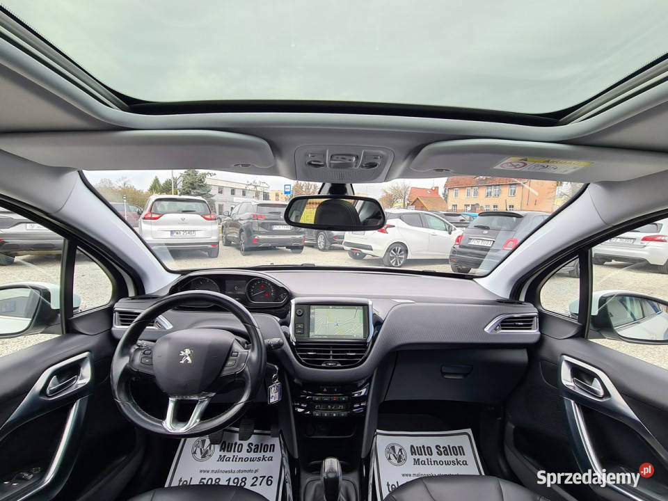 Peugeot 2008 SzklanyDach Navi 2xPDC Kamera czujnik parkowania 2008 Wągrowiec