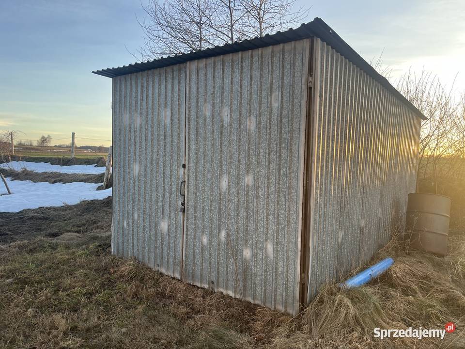 Garaż blaszak Jamno